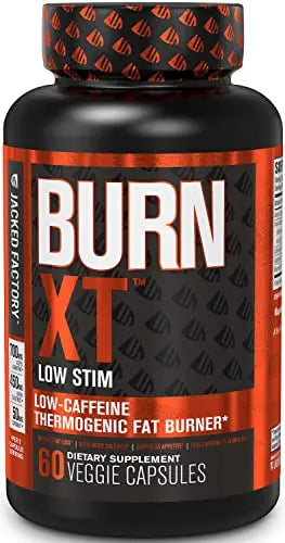 Jacked Factory Burn-XT Low Caffeine, Low Stim Weight Loss Supplement Jacked Factory Au supplements