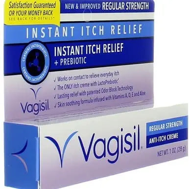 Vagisil Anti-Itch Creme Original Strength 1 oz (Pack of 5) Vagisil Au supplements