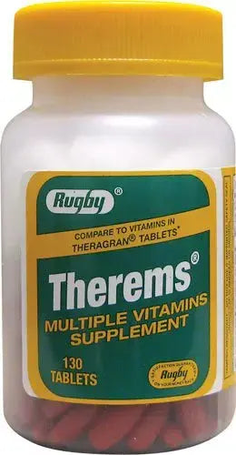 Therems Multiple Vitamin 130 Tabs RUGBY LABORATORIES Au supplements