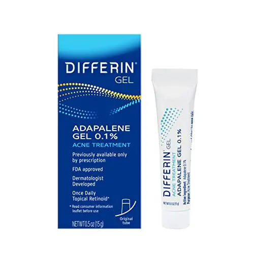 Differin Acne Treatment Gel, 30 Day Supply, Retinoid Treatment for Face Differin Au supplements