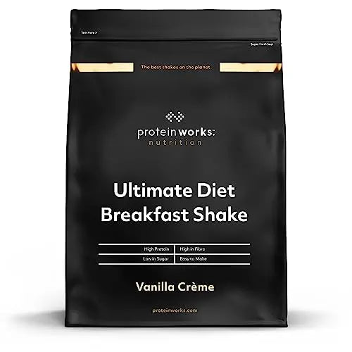 Protein Works - Ultimate Diet Breakfast Shake | Low Calorie Breakfast Shake | Low Sugar High Protein Breakfast Protein Works Au supplements