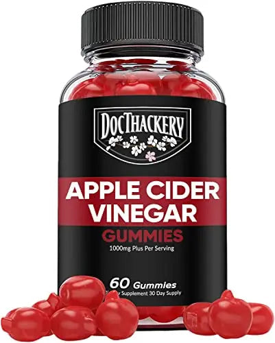 Doc Thackery Apple Cider Vinegar Gummies 1000mg Plus Per Serving, from The Mother Doc Thackery Au supplements
