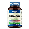 Sandhu's BioZnq 900mg Vegetarian Capsules Zinc Supplement with Quercetin Sandhu's Au supplements