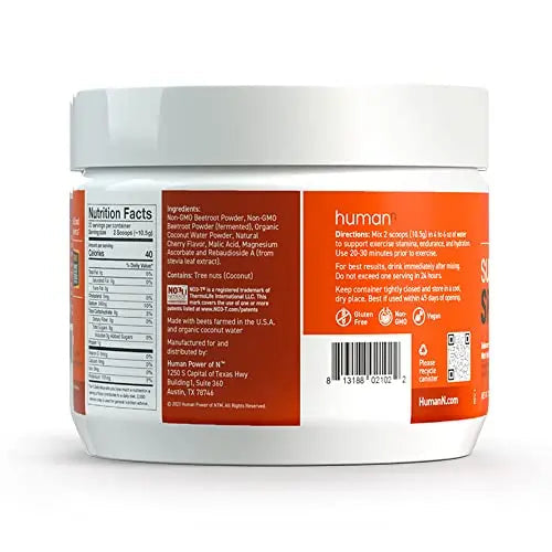 humanN SuperBeets Sport Pre Workout Powder – NSF Certified for Sport – Caffeine Free humanN Au supplements