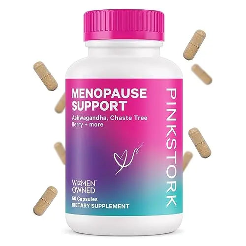 Pink Stork Menopause Supplements for Women with Ashwagandha and Black Cohosh Pink Stork Au supplements