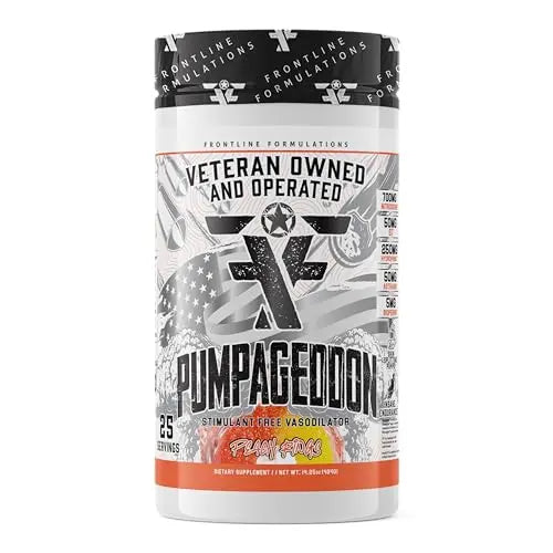 FRONTLINE FORMULATIONS Pumpageddon, Non Stim Pre-Workout Powder, Explosive FRONTLINE FORMULATIONS Au supplements