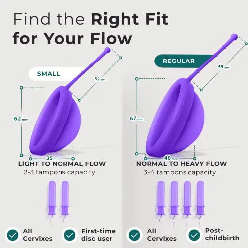EcoBlossom Reusable Menstrual Disc with Removal String - The Most Reliable Medical Grade Silicone EcoBlossom Au supplements