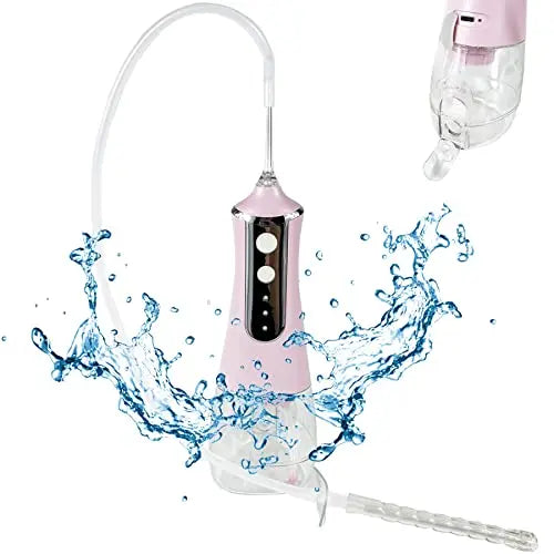 JZCXword Automatic Electric Enema Bulb with 3 Enemas Tip & 3 Mode 19.7in Silicone Tubing Anal JZCXword Au supplements