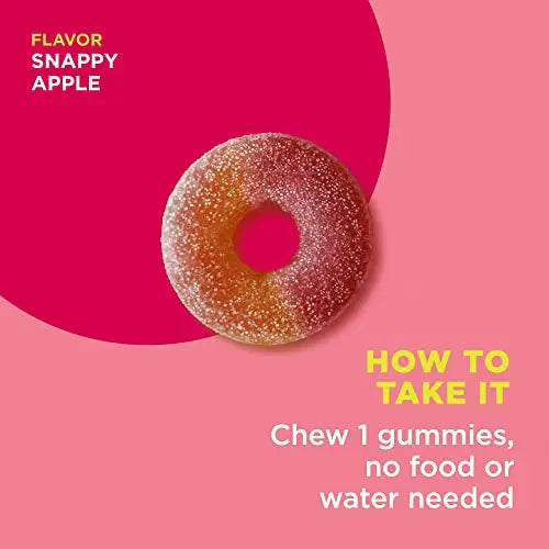 OLLY Metabolism Gummy Rings, Apple Cider Vinegar, Vitamin B12, Chromium, Energy and Digestive Health OLLY Au supplements