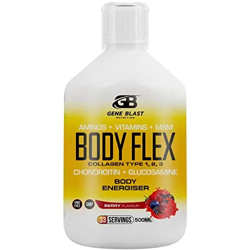 Gene Blast Body Flex, Liquid Joint Supplement w/Hydrolysed Collagen Type1 2 3 Plus Glucosamine GENE BLAST Au supplements