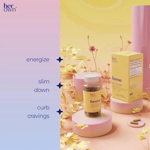 her own Boost, Helps Boost Energy, Supports Metabolism, Proprietary Thermogenic Blend her own Au supplements