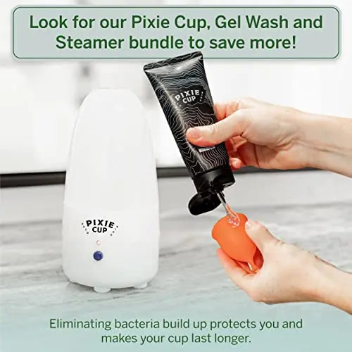 Pixie Menstrual Cup & Disc Steamer Sterilizer - Ranked 1 for The Best Steamer - Kills 99.9% of Germs Pixie Cup Au supplements