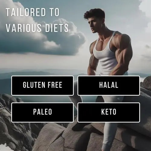 OUT ANGLED Beef Iso Plus, Beef Protein Isolate Powder, High Protein with Natural BCAAs, Zero Fat and Sugar OUT ANGLED Au supplements