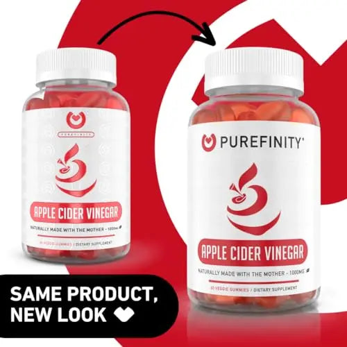 PUREFINITY Apple Cider Vinegar Gummies – Raw, Natural, Unfiltered ACV from The Mother PUREFINITY Au supplements