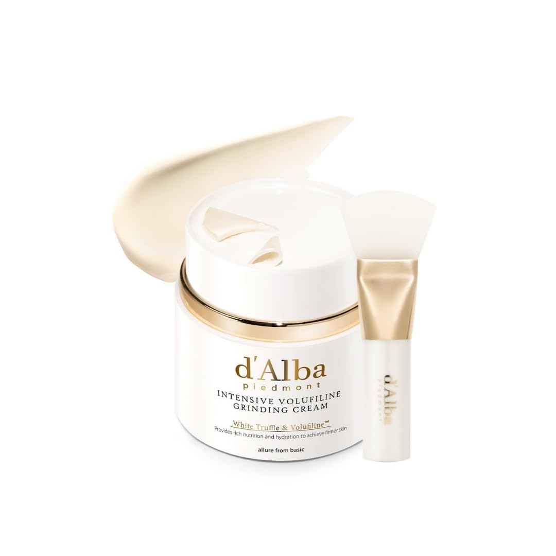 d'alba Piedmont Italian White Truffle Intensive Grinding Cream, Volufiline 50,000ppm, elasticity care and nourishment, Korean Skin Care