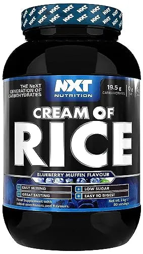 NXT Nutrition Cream of Rice 2kg - 80 Servings (Blueberry Muffin) NXT Nutrition Au supplements