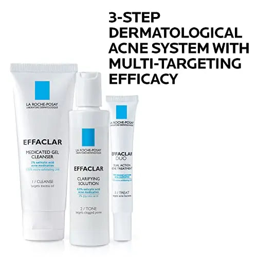 La Roche-Posay Effaclar Dermatological 3 Step Acne Treatment System La Roche-Posay Au supplements