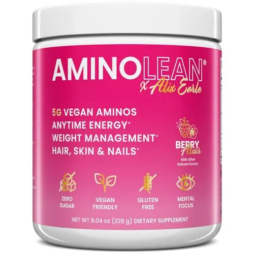 RSP NUTRITION AminoLean Pre Workout x Alix Earle Berry Alixir, Clean Energy with No Jitters RSP NUTRITION Au supplements