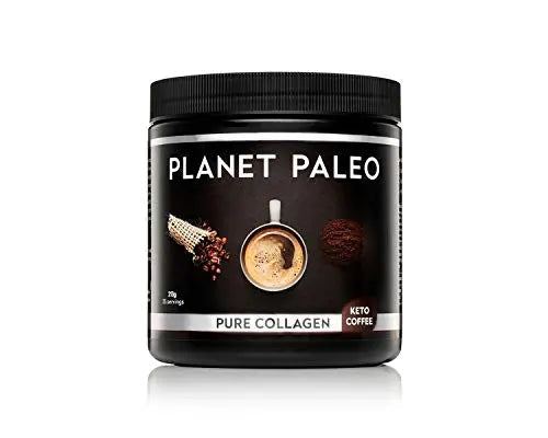 Planet Paleo Pure Collagen Keto Coffee with MCT Powder Planet Paleo Au supplements