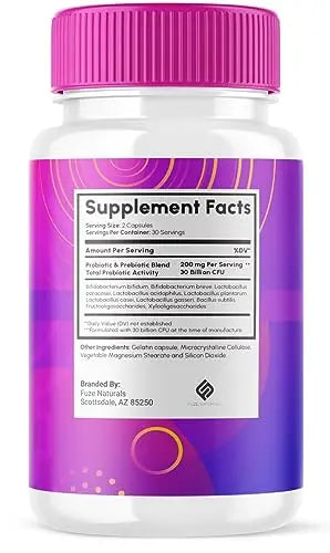 Probiotics for Women Vaginal Probiotic PH Balance Pills for Digestive Enzymes Health Fuze Naturals Au supplements