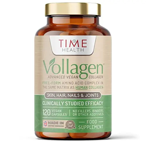 Vollagen® Advanced Vegan Collagen - 18 Amino Acid Complex in Ratio of Collagen Time Health Au supplements