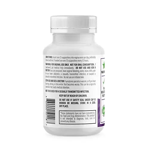NewLife Naturals Boric Acid Suppositories for Women - 600mg NewLife Naturals Au supplements