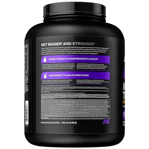 MuscleTech MassTech Extreme Protein Powder, Weight & Muscle Mass Gainer Muscletech Au supplements