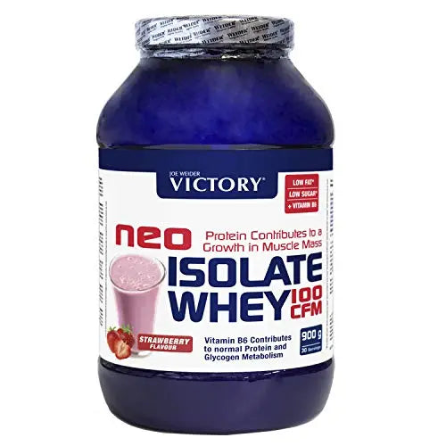Joe Weider Victory Neo Iso Whey 100CFM 900gr Strawberry; 100% Whey Protein Isolate JOE WEIDER VICTORY Au supplements