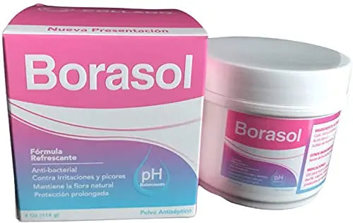 Borasol Antiseptic Powder Refreshing Deodorant and Vaginal Wash 4 OZ FQQF Au supplements
