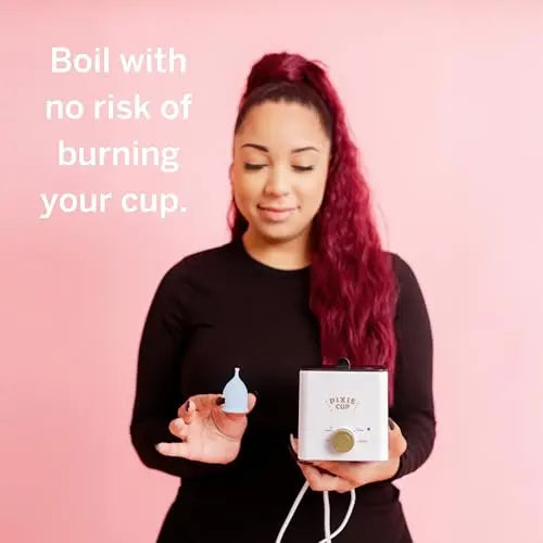 Pixie Menstrual Cup & Disc Boiler Sterilizer - Easily Submerge & Clean Your Period Cup in Boiling Water Pixie Cup Au supplements