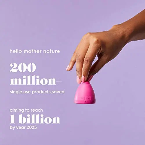 The Hello Cup Extra Small Menstrual Cup, BPA Free, Reusable, Hypoallergenic, Recyclable THE HELLO CUP Au supplements