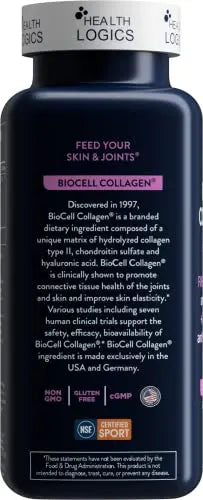 Health Logics BioCell Collagen Joint and Skin Care 120 Capsules HEALTH LOGICS Au supplements