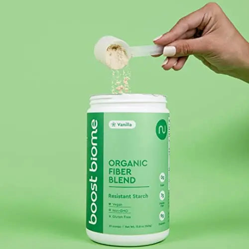 Boost Biome Fiber Supplement Organic Super Greens Powder – Supports Bloating Relief Boost Biome Au supplements