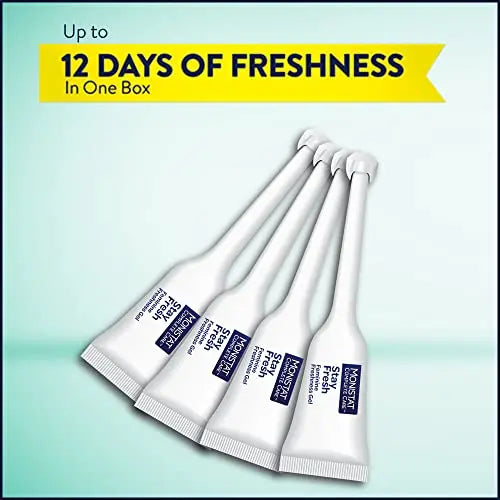 Monistat Stay Fresh Gel, Odor Eliminating Gel for Feminine Care, Fragrance Free Vaginal Gel, Prefilled Monistat Au supplements