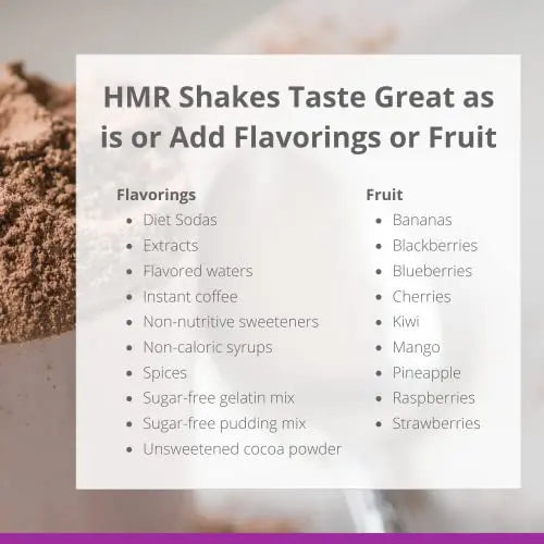 HMR "Classic" 800 Shake Meal Replacement Mix | Chocolate Shake Powder to Support Healthy HMR Au supplements