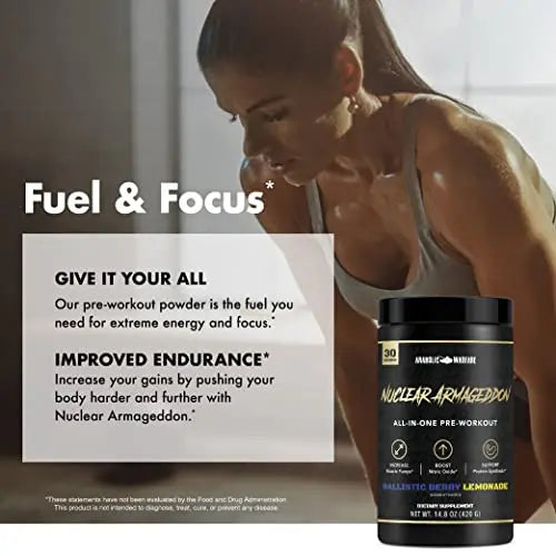 Anabolic Warfare Nuclear Armageddon Pre Workout Powder Pre-Workout for Men Anabolic Warfare Au supplements