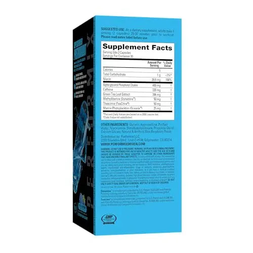 PERFORMIX Supercharged Preworkout - Sustained Energy, Endurance, and Mental Focus PERFORMIX Au supplements