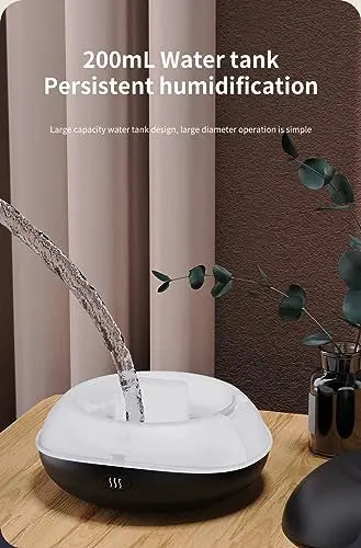 USB Oil Diffuser LED Flame Diffuser Humidifier Ultrasonic USB Flame Humidifier Essential Oil Generic Au supplements