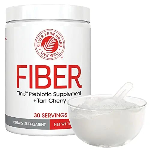 Tino Natural Gluten Free Prebiotic Fiber Supplement - with Tart Cherry Extract & Polycan Silver Fern Au supplements