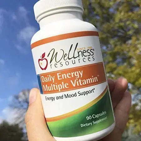 Wellness Resources Daily Energy Multiple Vitamin - 90 Capsules - Methylated Daily MTHFR Multivitamin Without Iron Wellness Resources Au supplements
