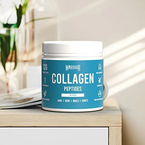 Warrior Collagen Peptides - Collagen Powder - 180g - Made from Premium Bovine Hydrolysed Collagen Warrior Au supplements