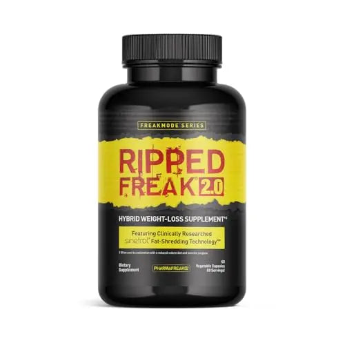 Pharmafreak Ripped Freak 2.0 - Hybrid Weight Loss Supplement - USA - 60ct (Bottle Only) Pharmafreak Au supplements