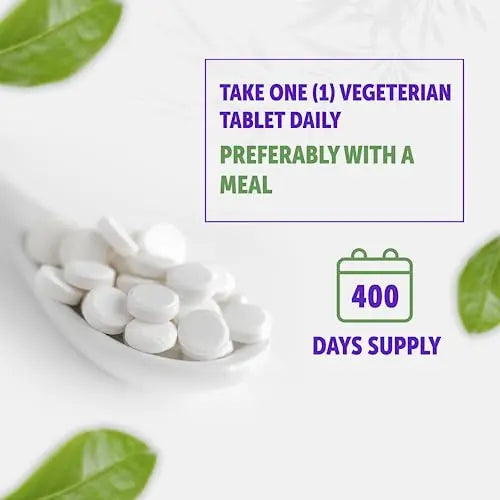 Chromium Picolinate 1000mcg | 400 Tablets | Support Carbohydrate Breakdown & Metabolism Healthfare Au supplements