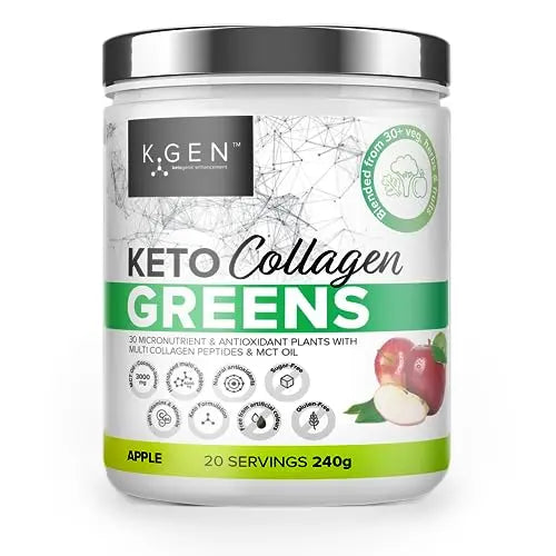 K-GEN™ Keto Greens Collagen Powder Superfood Micronutrient & Anti-oxidant Blend K GEN ketogenic enhancement Au supplements
