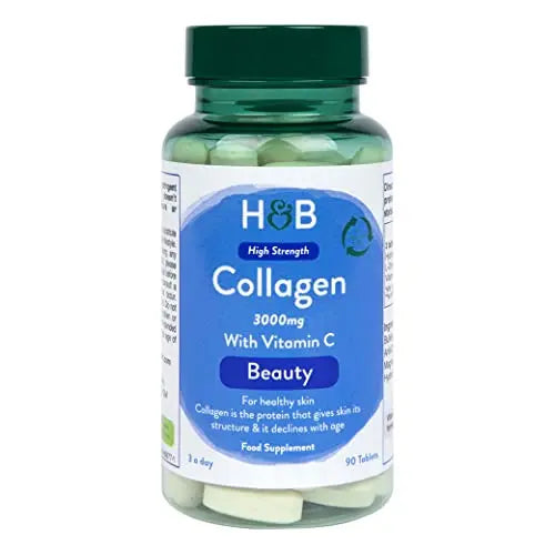 Holland & Barrett Bovine Collagen Tablet 3000mg 90 Tablets Holland & Barrett Au supplements