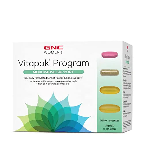 GNC GNC Women's Menopause Support Vitapak | Targeted for Hot Flashes & Bone Health GNC Au supplements