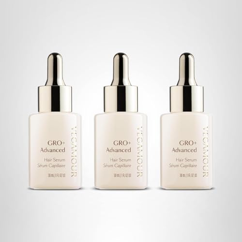 VEGAMOUR GRO+ Advanced Hair Serum for Improving Hair Density, Tonic Reduces Shedding and Promotes a Healthy Scalp, 3 pack VEGAMOUR Au supplements