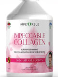 IMPECCABLE Collagen 10.000mg hydrolyzed Sugar Free Liquid Marine Collagen | Supplements for Women and Men Impeccable Au supplements