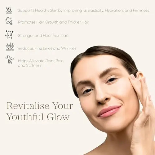 Pure Hydrolysed Marine Collagen Capsules 2400mg - Collagen Tablets High Strength Collagen Nature's Selection Au supplements