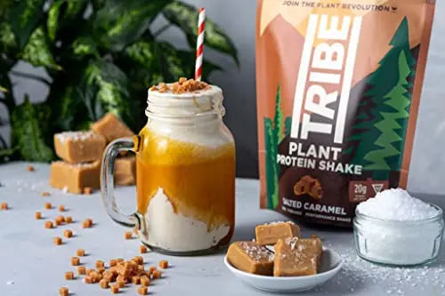 TRIBE Vegan Protein Powder - Salted Caramel - Pea and Rice Protein Blend - Vegan TRIBE Au supplements